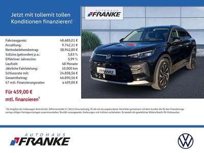 Neu VW T-Roc Style 150 PS (110 kW) 2026 Grenadillschwarz metallic SUV