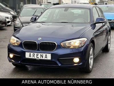 Blau Gebraucht 2015 BMW 116 Advantage Kleinwagen | 9.999 € (Fairer Preis)