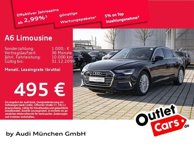 Gebraucht Audi A6 Design 265 PS (194 kW) 2023 Firmamentblau metallic Limousine