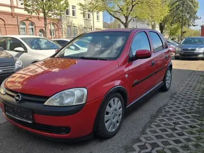 Gebraucht Opel Corsa 90 PS (66 kW) 2002 Rot Kleinwagen