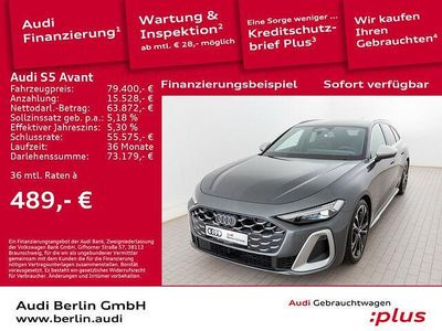 Gebraucht Audi S5 Ambiente 367 PS (269 kW) 2024 Daytonagrau perleffekt Kombi
