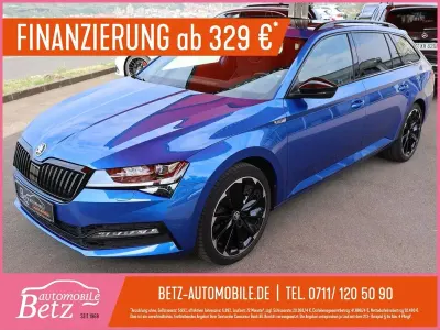Gebraucht Skoda Superb SportLine 280 PS (205 kW) 2023 Blau Kombi