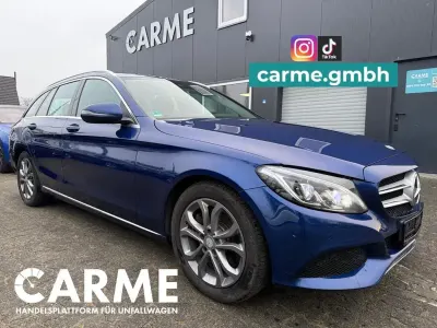 Gebraucht Mercedes C300e 204 PS (150 kW) 2016 Blau Kombi
