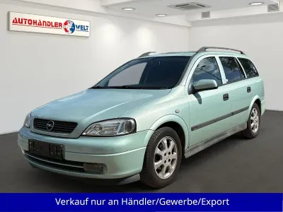 Gebraucht Opel Astra 101 PS (74 kW) 2002 Grün Kombi