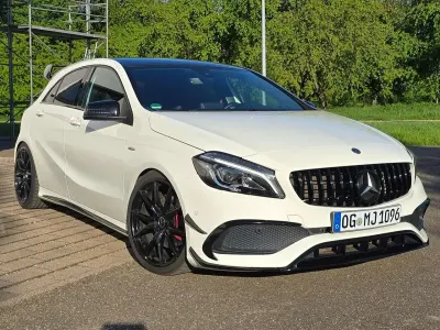 Brugt Mercedes A250 AMG 218 HK (160 kW) 2015 Hvid Sedan