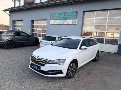 Gebraucht Skoda Superb 150 PS (110 kW) 2021 Weiß Kombi