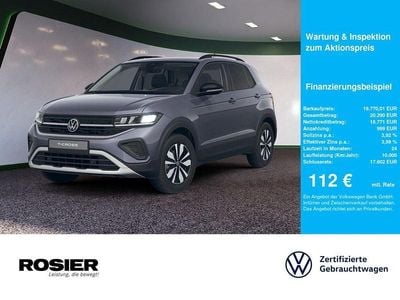 Gebraucht VW T-Cross Goal 95 PS (69 kW) 2024 Grau SUV