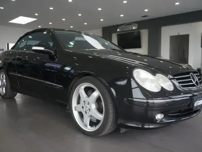 Gebraucht Mercedes CLK500 Avantgarde 306 PS (225 kW) 2003 Schwarz Cabrio