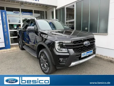 Gebraucht Ford Ranger Wildtrack 205 PS (150 kW) 2023 Agate black metallic (schwarz) Pickup
