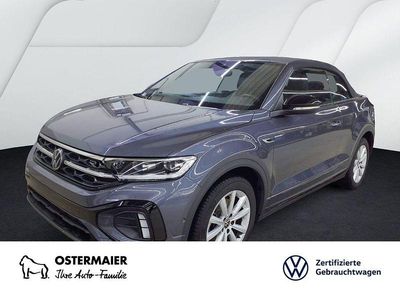 Gebraucht VW T-Roc Cabriolet Style 150 PS (110 kW) 2025 Rauchgrau metallic Cabrio