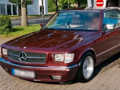 Gebraucht Mercedes 420 204 PS (150 kW) 1987 Rot Coupé