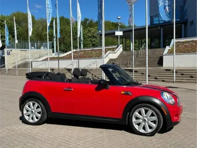 Usata Mini Cooper Cabriolet Chili 115 CV (84 kW) 2009 Rosso Cabrio