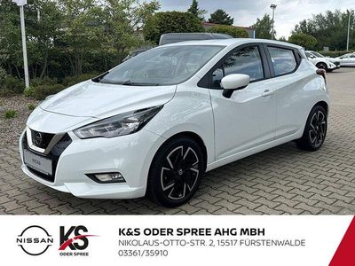 Gebraucht Nissan Micra Acenta 92 PS (67 kW) 2022 Weiss Kleinwagen