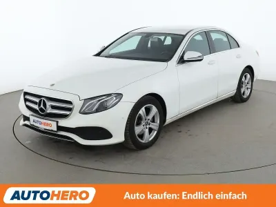 Gebraucht Mercedes E200 Avantgarde 150 PS (110 kW) 2017 Weiß Limousine