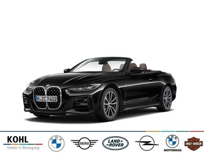 gebraucht BMW 420 i Cabrio M Sport ehem UPE 71.680€ Sportpaket AHK-klappbar Navi Leder digitales Cockpit