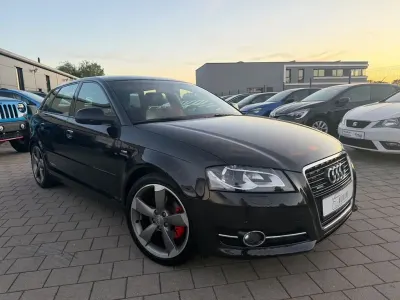 Gebraucht Audi A3 S-line plus 160 PS (117 kW) 2011 Schwarz Kleinwagen