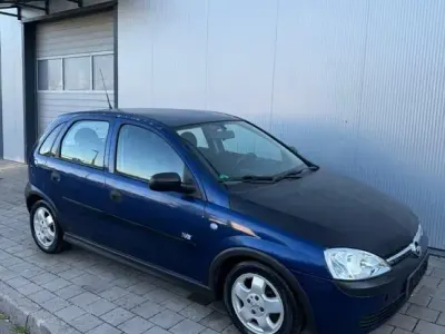 Gebraucht Opel Corsa 75 PS (55 kW) 2003 Blau Kleinwagen
