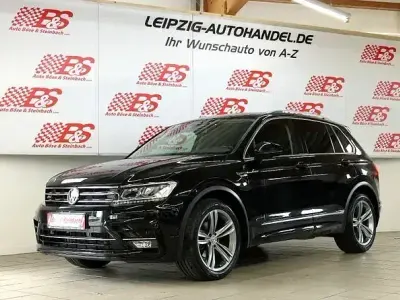 Gebraucht VW Tiguan R-line 150 PS (110 kW) 2020 Schwarz SUV