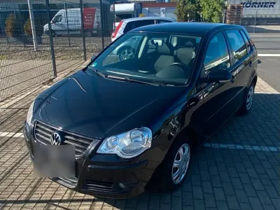 Gebraucht VW Polo 80 PS (58 kW) 2008 Schwarz Kleinwagen