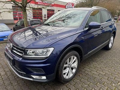 Blau Gebraucht 2017 VW Tiguan Highline SUV | 17.400 € (Guter Preis)