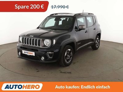 Gebraucht Jeep Renegade Limited 150 PS (110 kW) 2020 Carbon black SUV
