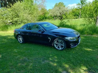 Begagnad BMW 428 Sport Line 245 HK (180 kW) 2016 Svart Cab
