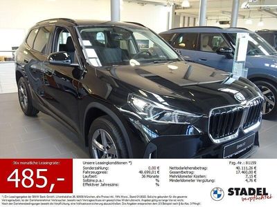 Neu BMW X1 156 PS (114 kW) 2026 Schwarz SUV