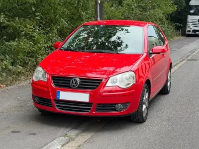 Gebraucht VW Polo United 69 PS (50 kW) 2008 Rot Kleinwagen