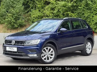 Gebraucht VW Tiguan Highline 150 PS (110 kW) 2016 Blau SUV