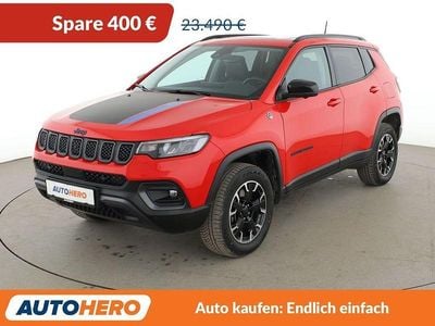 Gebraucht Jeep Compass Trailhawk 241 PS (177 kW) 2022 Rot SUV