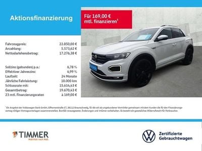 Usado VW T-Roc R-line 150 HP (110 kW) 2022 Branco SUV