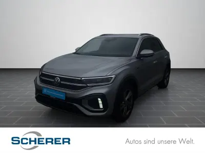 Gebraucht VW T-Roc R-line 150 PS (110 kW) 2023 Pyrit silber metallic (metallic) SUV