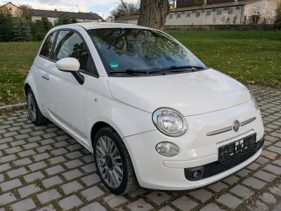 Gebraucht Fiat 500 85 PS (62 kW) 2011 Weiß Kleinwagen