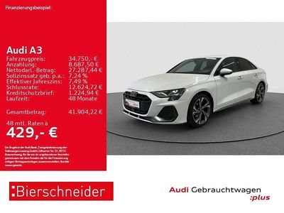 Gebraucht Audi A3 S-Line 150 PS (110 kW) 2025 Weiss Limousine