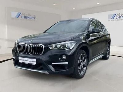 Brugt BMW X1 xLine 140 HK (102 kW) 2018 Sort SUV