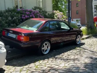 Gebraucht Audi 100 133 PS (97 kW) 1992 Rot Limousine