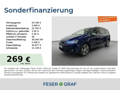 Gebraucht Seat Alhambra XCELLENCE 150 PS (110 kW) 2022 Atlantic blau Van / Kleinbus
