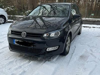 Gebraucht VW Polo Trendline 60 PS (44 kW) 2010 Schwarz Kleinwagen