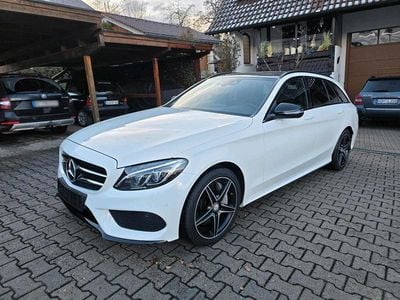 Gebraucht Mercedes C400 AMG line 333 PS (244 kW) 2016 Weiß Kombi