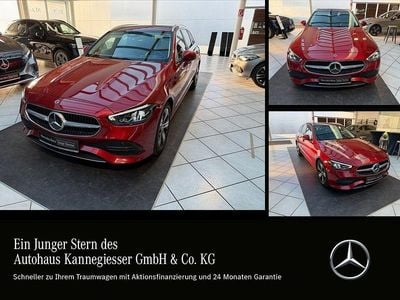 Rot Gebraucht 2022 Mercedes C200 Avantgarde Limousine | 29.899 € (Fairer Preis)