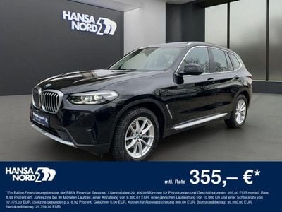 Gebraucht BMW X3 Sport Line 190 PS (139 kW) 2022 Schwarz SUV