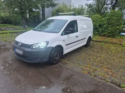 Gebraucht VW Caddy Maxi 105 PS (77 kW) 2012 Weiß Van / Kleinbus