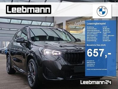 Schwarz Neu 2025 BMW X1 M Sport SUV | 52.850 € (Etwas zu teuer)