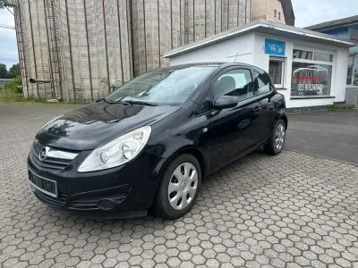 Gebraucht Opel Corsa Edition 80 PS (58 kW) 2008 Schwarz Kleinwagen