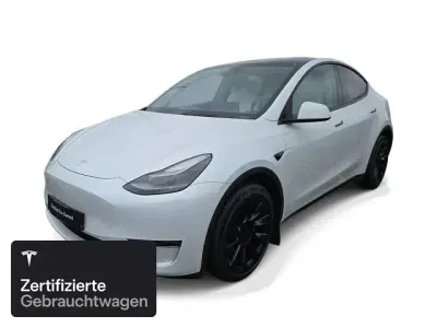 Gebraucht Tesla Model Y Long Range AWD 258 kW (351 PS) 2024 Weiß SUV