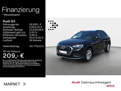 Gebraucht Audi Q3 Basis 150 PS (110 kW) 2024 Mythosschwarz metallic SUV