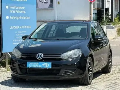 Gebraucht VW Golf VI Comfortline 122 PS (89 kW) 2009 Schwarz Kleinwagen
