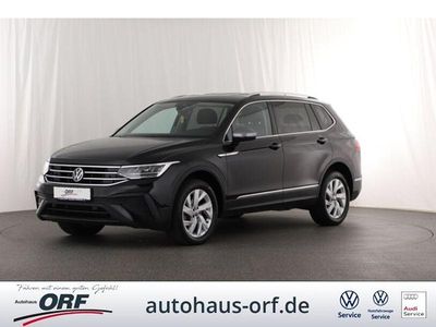 Gebraucht VW Tiguan Allspace Life 150 PS (110 kW) 2022 Schwarz SUV