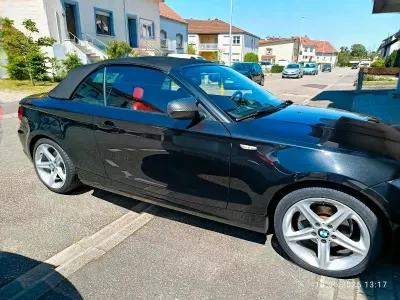Gebraucht BMW 118 Cabriolet 143 PS (105 kW) 2010 Schwarz Cabrio