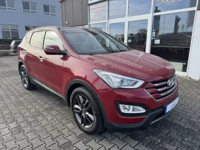 Gebraucht Hyundai Santa Fe Premium 197 PS (144 kW) 2013 Red awesome SUV